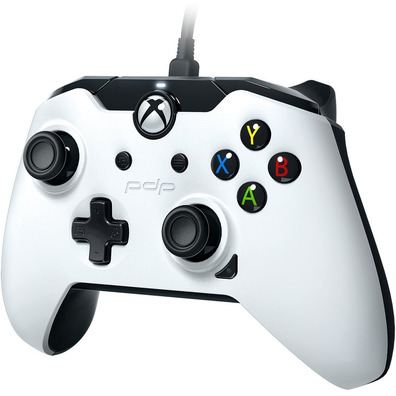 PDP WIRED CONTROLLER ARTIC WHITE (XBOX ONE & WINDOWS) OFICIAL