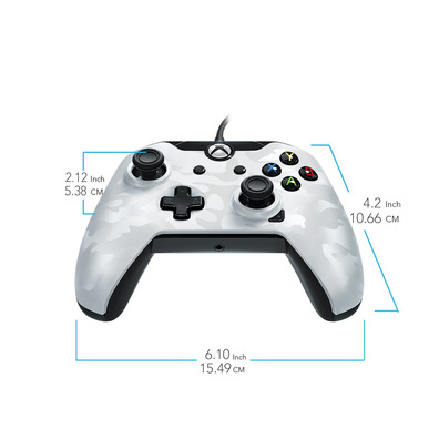 PDP CONTROLLER CAMUFLAJE WHITE (XBOX ONE/PC) OFICIAL