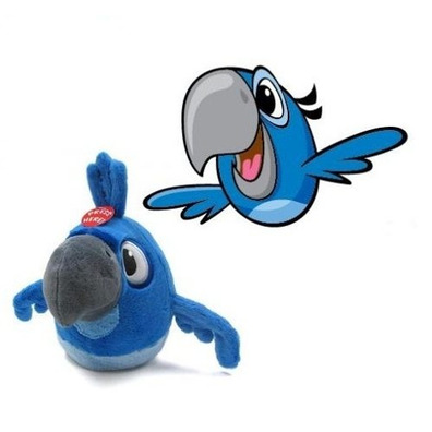 Boneco de Pelúcia Blu Angry Birds Rio 13 cm