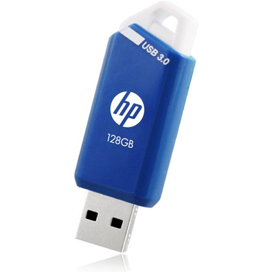 Pendrive HP X755W 128 GB USB Azul Azul / Blanco