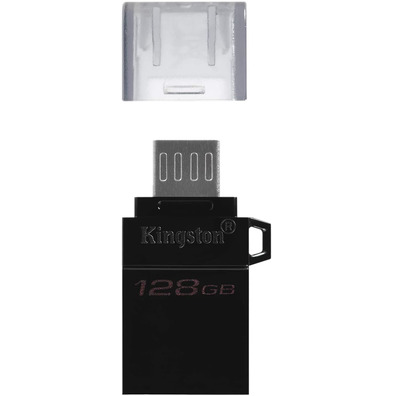 Pendrive Kingston DTDUO 3,0 G2 128 GB Negro