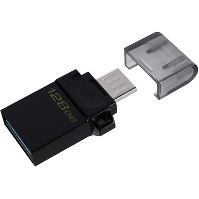 Pendrive Kingston DTDUO 3,0 G2 128 GB Negro