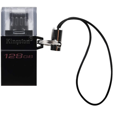 Pendrive Kingston DTDUO 3,0 G2 128 GB Negro