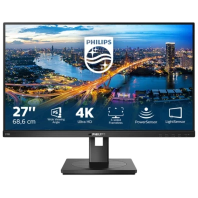 Monitor PC Philips B Line 27 4K Ultra HD IPS Preto