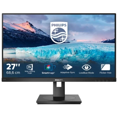 Monitor Philips S Line 27 FullHD IPS Preto