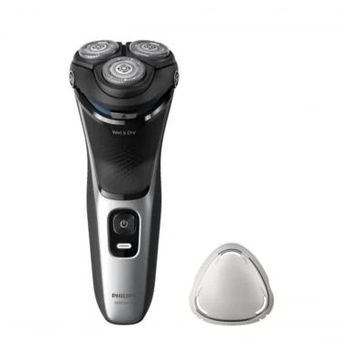 Afeita elétrica Philips Shaver 3000 Series Preto/Plata S3143/00