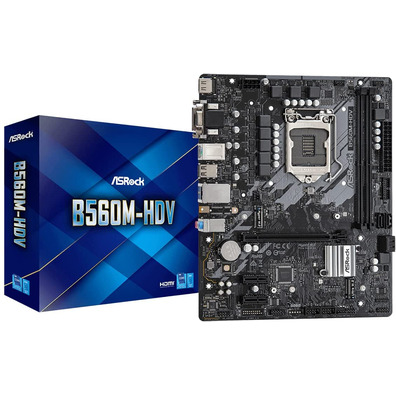 Pedra Base Asrock 1200 B560M-HDV