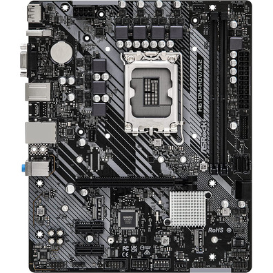 Pedra Base Asrock 1700 H610M-HDV/M2