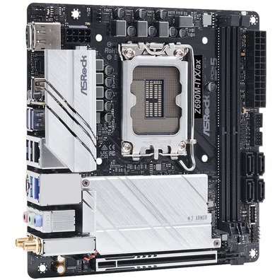 Pedra Base Asrock 1700 Z690M-ITX/AX DDR4