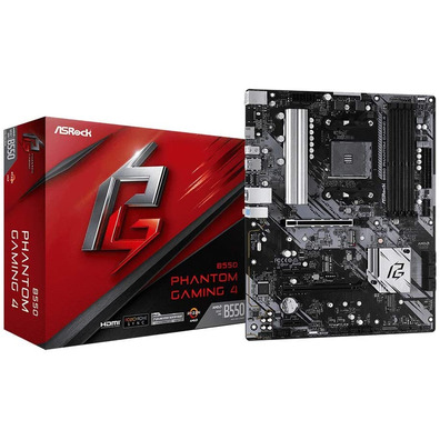 Assentos Base Asrock AM4 B550 Phantom Gaming 4