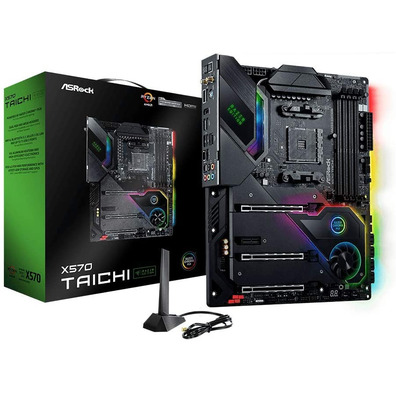 Assentos Base Asrock AM4 X570 Taichi Razer Edition