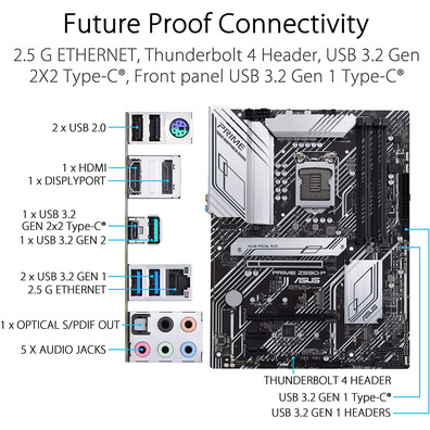 Base Base ASUS 1200 Prime Z590P