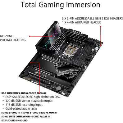 Assentos Base Asus 1700 ROG Máximo Z690 Hero