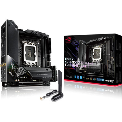 Matriz Base Asus 1700 ROG Strix Z690-i Gaming Wifi