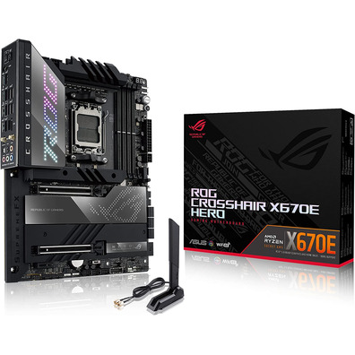 Assentos Base ASUS AM5 X670E RoG Crosshair X670E Hero