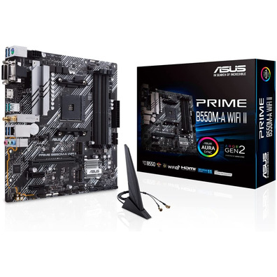 Assentos Base Asus Prime B550M-A-Wifi II AM4