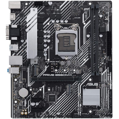 Raio Base Asus Prime B560M-K Socket 1200 Micro ATX