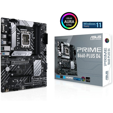 Assentos Base Asus Prime B660-PLUS D4 Socket 1700