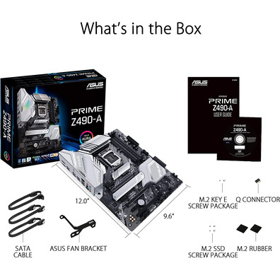 Base Base ASUS PRIME Z490-A LGA 1200