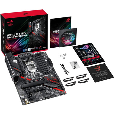 Matriz Base ASUS ROG Strix B460-H Gaming LGA 1200