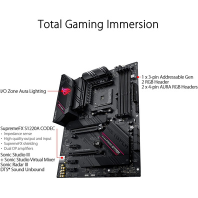 Matriz Base ASUS ROG Strix B550-F Gaming AM4