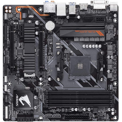 Telefone Base Gigabyte AM4 B450 Aorus M