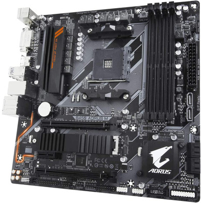 Telefone Base Gigabyte AM4 B450 Aorus M