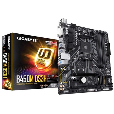 Telefone Base Gigabyte B450M DS3H AM4