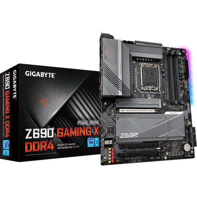 Raio Base Gigabyte Z690 Gaming X DDR4 Socket 1700