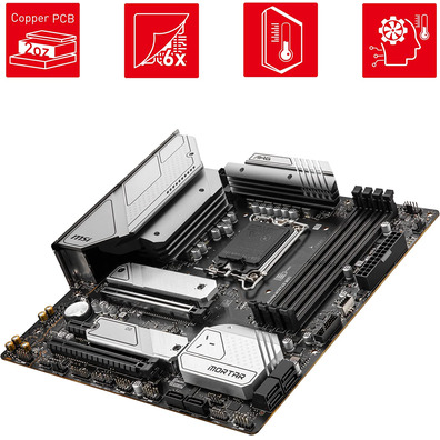 Acervo Base MSI 1700 MAG B660M Mortar Wifi DDR4