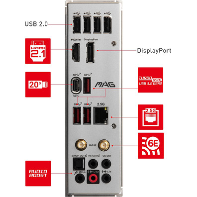 Acervo Base MSI 1700 MAG B660M Mortar Wifi DDR4