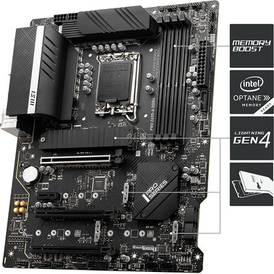 Rádio Base MSI 1700 Pro Z690-A DDR4