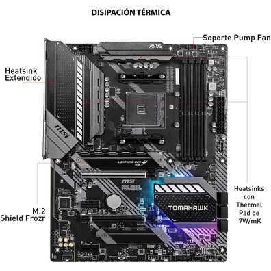 Acervo Base MSI MAG B550 Tomahawk AM4