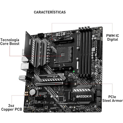 Acervo Base MSI MAG B550M Bazooka AM4