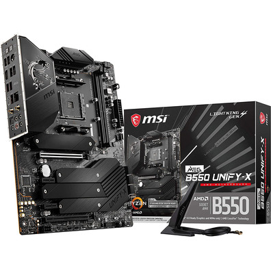 Raio Base MSI MEG B550 Unify-X AM4