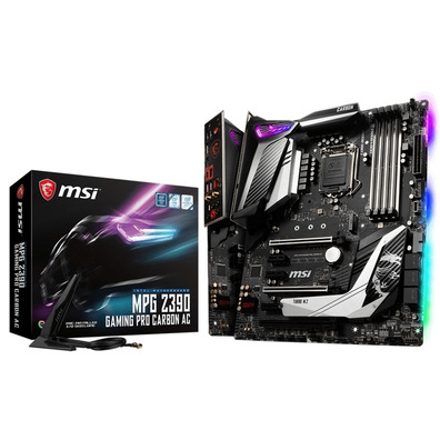 Raio Base MSI MPG Z390 Gaming PRO Carbon AC ATX LGA1151