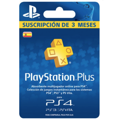 Tarjeta Prepago para PSN+ 90 días