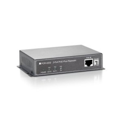 POE Extender Level One com 2 Portos PoE-Plus para Extender 100m em Cascada