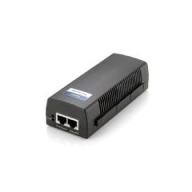 POE Injector Adapter Gigabit Level One - Transmissão de Dados e Alimentação por Cabo 100m 15.4w