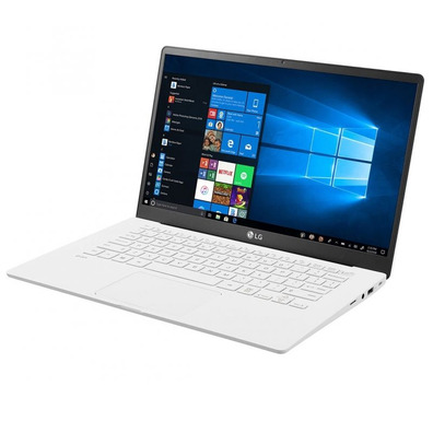 Portátil LG Gram 14Z90N-V. AR53B i5/8GB/256 GB SSD/14"/W10H Branco