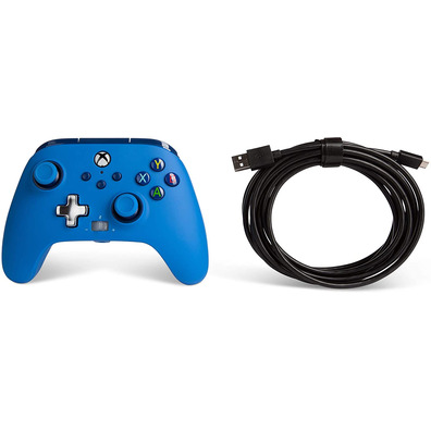 Power A Enhanced Wired Controller Blue (Xbox One / Xbox Series X/S)