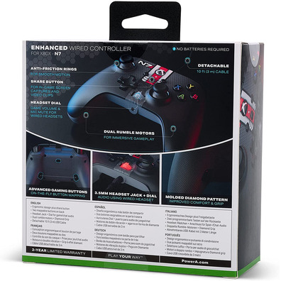 Power A Enhanced Wired Controller Mass Effect (Xbox One / Xbox Series X/S)