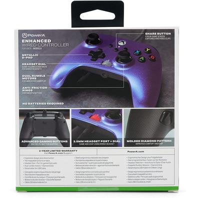 Power A Enhanced Wired Controller Nebula (Xbox One / Xbox Series X/S)