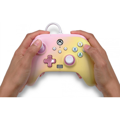 POWER A ENHANCED WIRED CONTROLLER PINK LEMONADE (XBONE/PC)