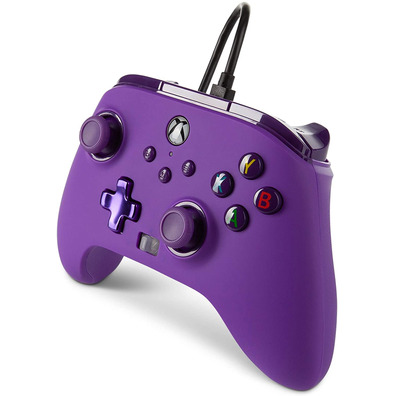 Power A Enhanced Wired Controller Royale Roxo (Xbox One / Xbox Series X/S)