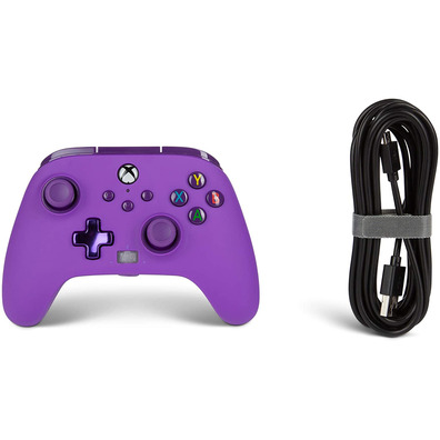 Power A Enhanced Wired Controller Royale Roxo (Xbox One / Xbox Series X/S)