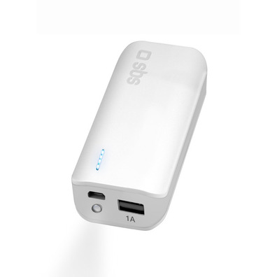 Powerbank 6600 mAh Branco SBS