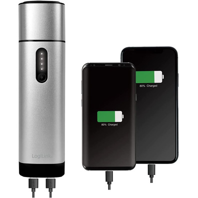 Powerbank Logiclink PA0266 10000 mAh 10W Plata