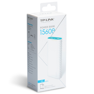 Powerbank tp-link 15.600mah (5v / 2.4a) + 1p micro usb + lanterna