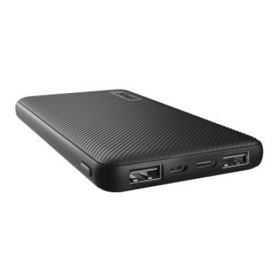 POWERBANK UNIVERSAL TRUST URBAN PRIMO 10000 ULTRAFINA- 10000MAH - 2 X USB-A - 1 USB-C 24678